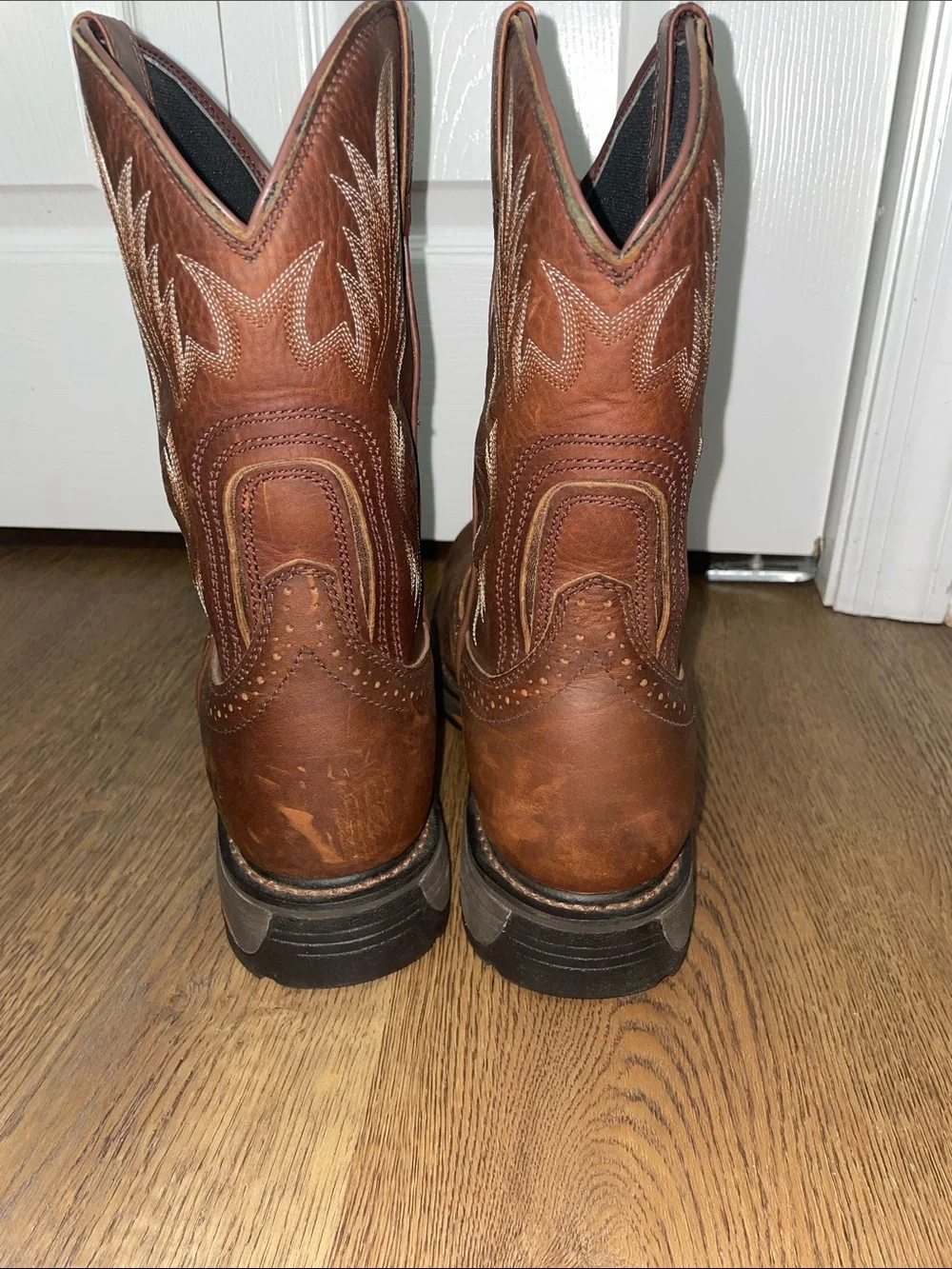 EUC Ariat WorkHog H2O Composite Toe, Waterproof Work Cowboy Boots Size 12D US